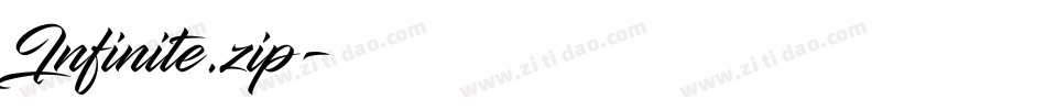 Infinite.zip字体转换
