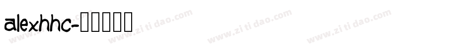 alexhhc字体转换