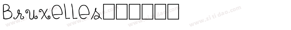 Bruxelles字体转换