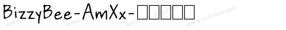 BizzyBee-AmXx字体转换