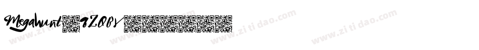 Megahunt-qZ0BV字体转换