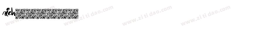 rich字体转换