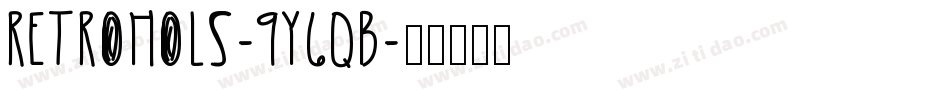 Retrohols-9Y6qB字体转换