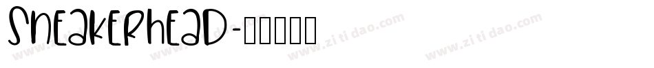 Sneakerhead字体转换
