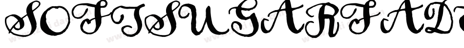 SOFTSUGARFADE字体转换