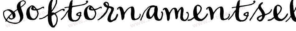 Softornamentseleven-8zeZ字体转换