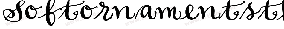 Softornamentsthirteen-DBdR字体转换