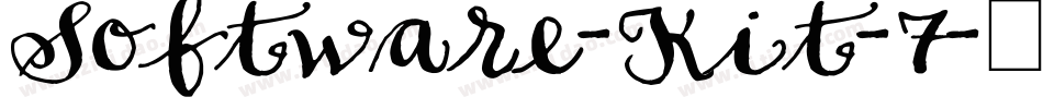 Software-Kit-7字体转换