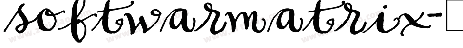 softwarmatrix字体转换
