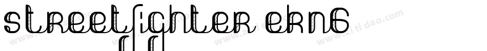 StreetFighter-eKn6字体转换