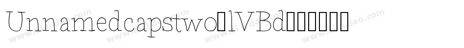 Unnamedcapstwo-lVBd字体转换