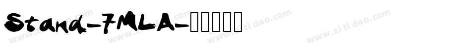 Stand-7MLA字体转换