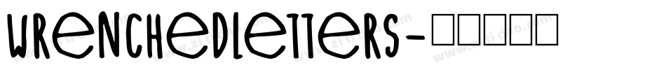 WrenchedLetters字体转换