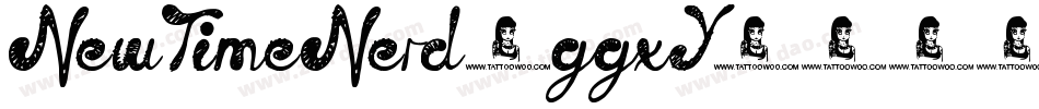 NewTimeNerd-ggxY字体转换