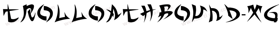 TrollOathbound-XGpa字体转换