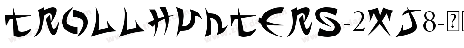 Trollhunters-2Xj8字体转换