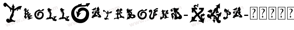 TrollOathbound-XGpa字体转换