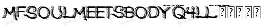 MfSoulMeetsBody-q4Ll字体转换