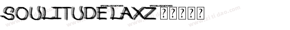 Soulitude-laXZ字体转换