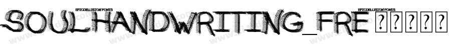 soul-handwriting_fre字体转换