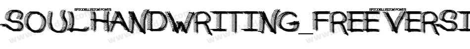 soul-handwriting_free-version字体转换