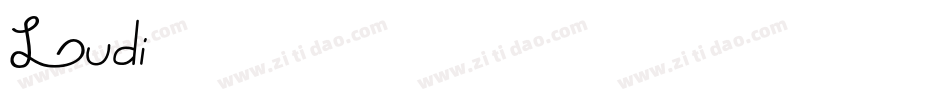 Ludi字体转换