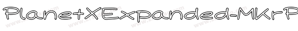 PlanetXExpanded-MKrP字体转换