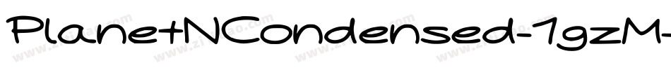PlanetNCondensed-1gzM字体转换