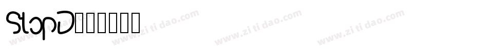 StopD字体转换