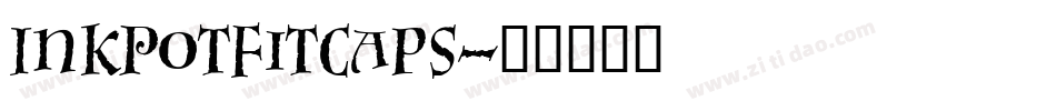InkPotFitCaps字体转换