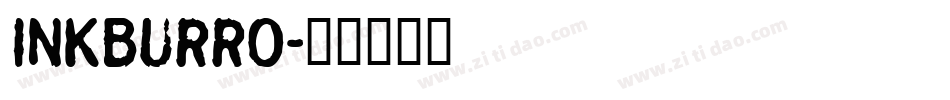 INKBURRO字体转换