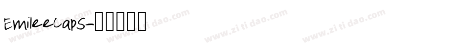 EmileeCaps字体转换