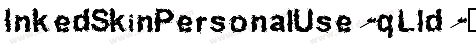 InkedSkinPersonalUse-qLld字体转换