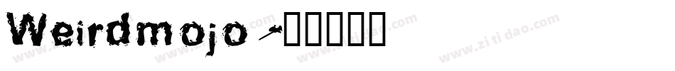 Weirdmojo字体转换