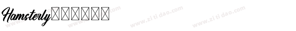 Hamsterly字体转换