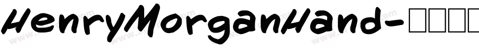 HenryMorganHand字体转换