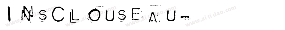 InsClouseau字体转换