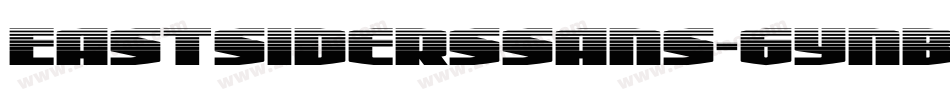 EastsidersSans-6YnBq字体转换