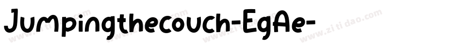 Jumpingthecouch-EgAe字体转换