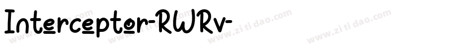 Interceptor-RWRv字体转换