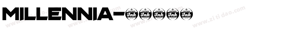 Millennia字体转换