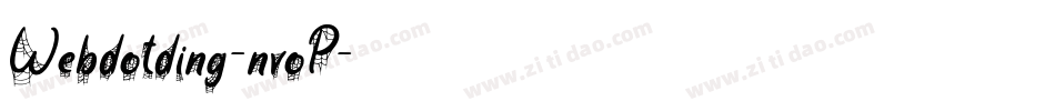 Webdotding-nvoP字体转换