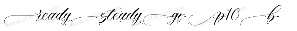 ReadySteadyGo-P10B字体转换