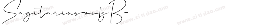 Sagitarius-ow1yB字体转换