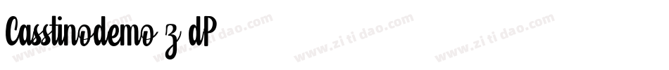 Casstinodemo-z8dP4字体转换