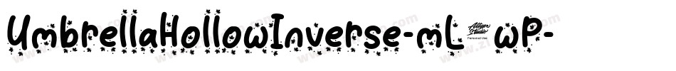 UmbrellaHollowInverse-mL1wP字体转换