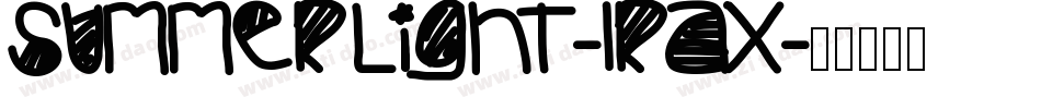 SummerLight-lrAX字体转换
