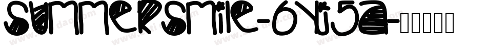 SummerSmile-6Yj5A字体转换