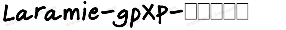 Laramie-gpXP字体转换