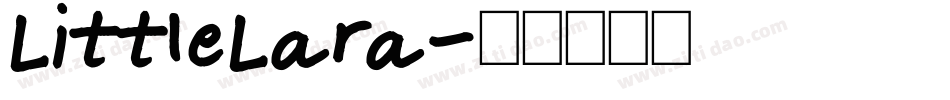 LittleLara字体转换